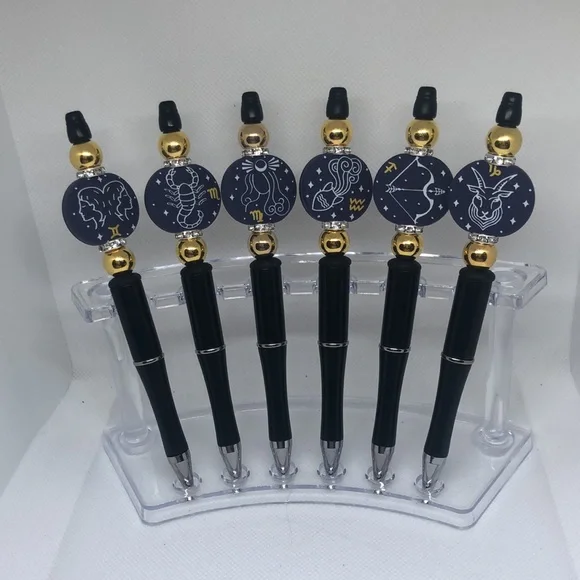 What Is Your Zodiac Castellation Star Focal Charm Pens? ($10 each) - Picture 4 of 14